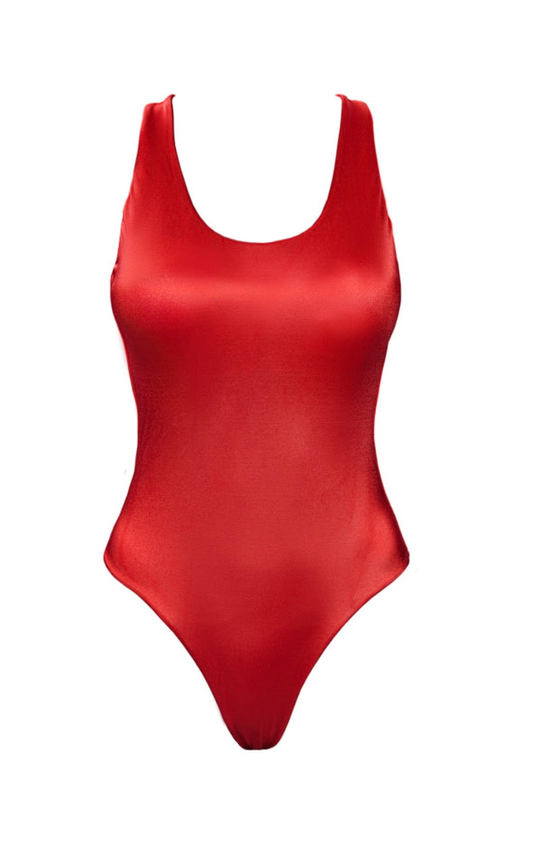 Red Sunset Mirage One Piece Swimwear
