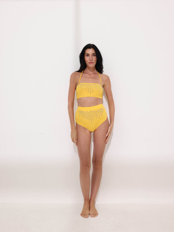 Solar High-Waisted Bikini Bottom
