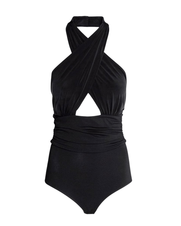 Black Jasmine Multiway One - Piece Swimsuit Ya Omri Luxury Swimwear