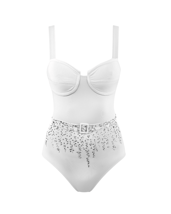 Halo Belted One - Piece Swimsuit Ya Omri Luxury Swimwear