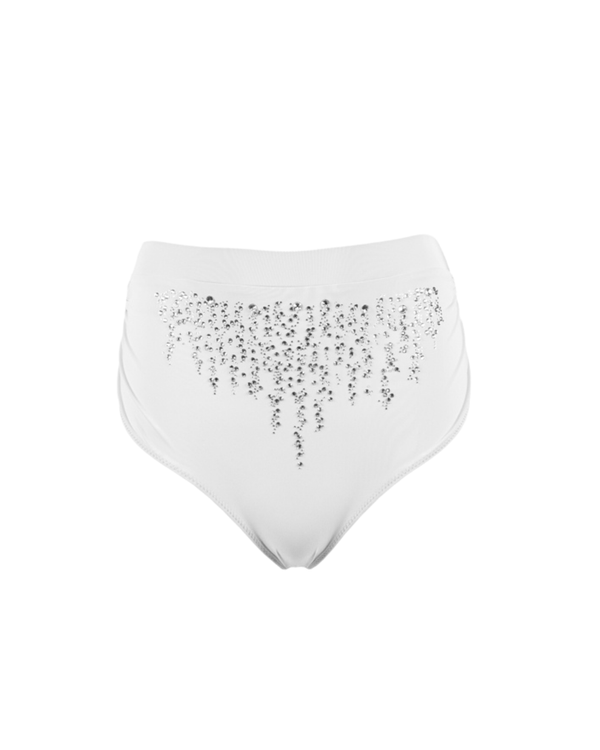 Halo High - Waisted Bikini Bottom Ya Omri Luxury Swimwear