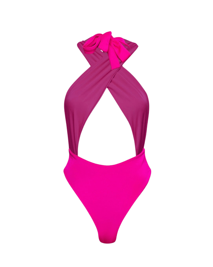 Pink Flamingo One - Piece Swimsuit Ya Omri Luxury Swimwear