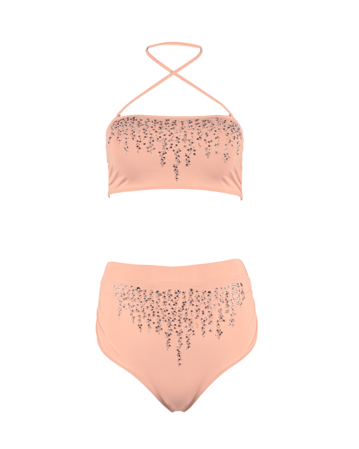 Rose Bikini Set Ya Omri Luxury Swimwear