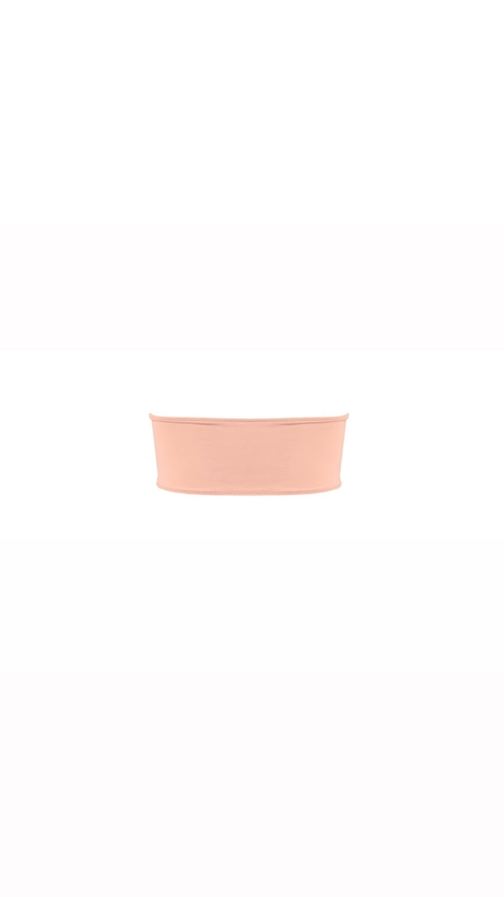 Rosé Bikini Top Ya Omri Luxury Swimwear