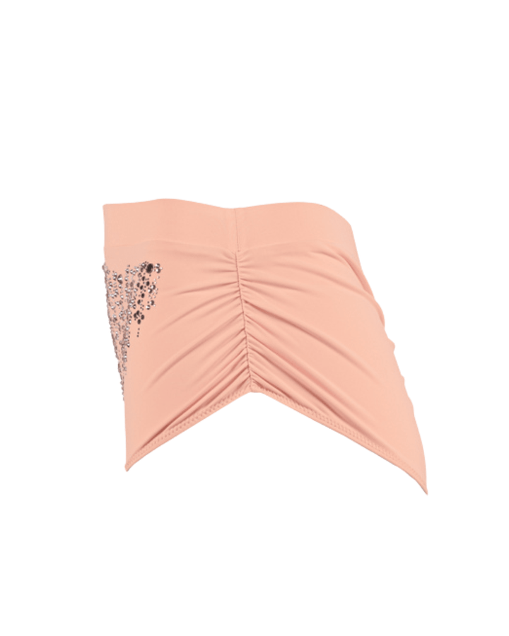 Rosé High - Waisted Bikini Bottom Ya Omri Luxury Swimwear