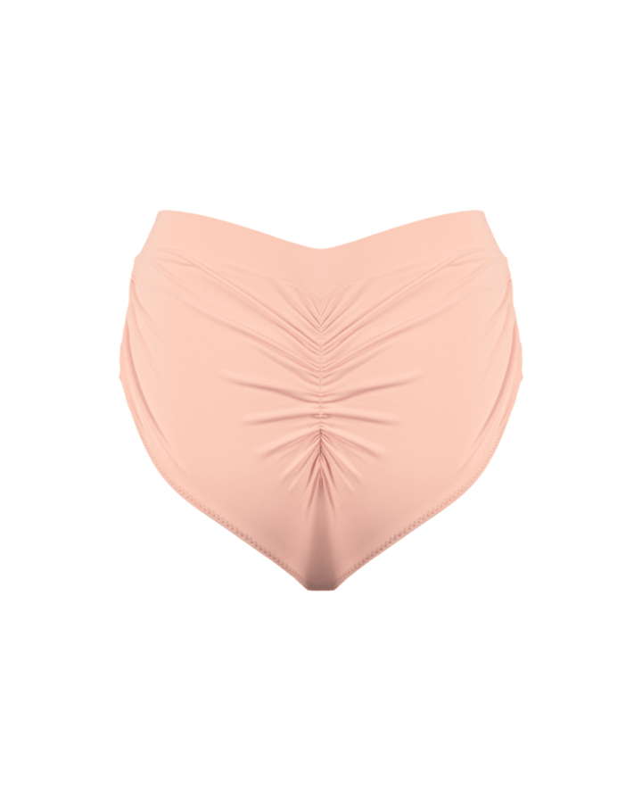 Rosé High - Waisted Bikini Bottom Ya Omri Luxury Swimwear
