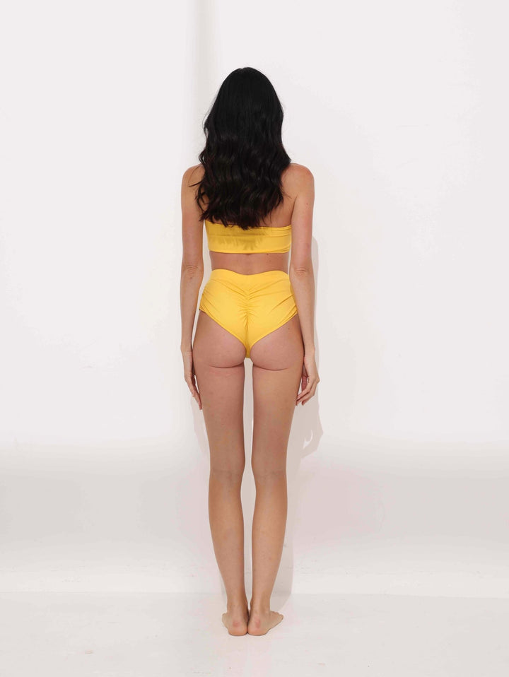 Solar High - Waisted Bikini Bottom Ya Omri Luxury Swimwear