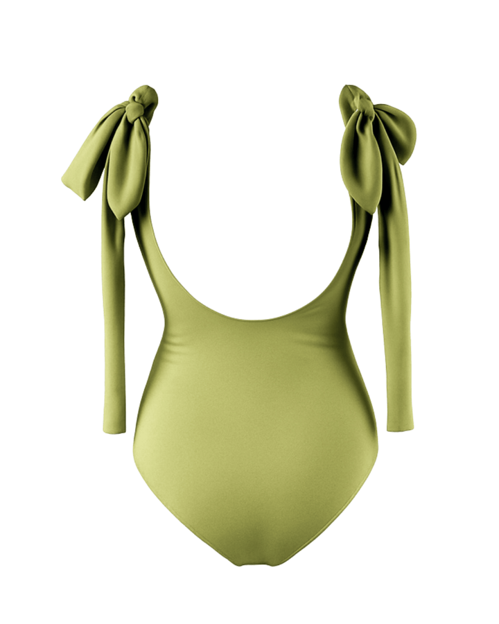 Verde Tie - Strap One - Piece Swimsuit Ya Omri Luxury Swimwear