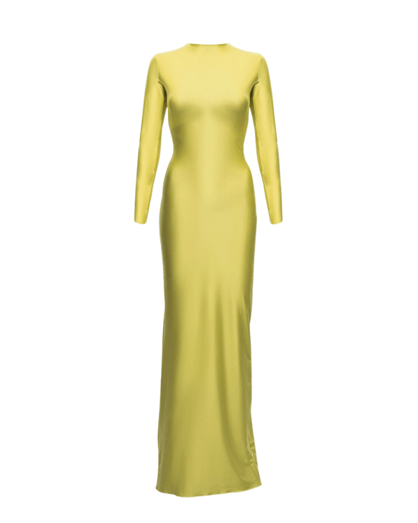 Yellow Sunset Mirage Beach Cover - Up Dress Ya Omri Luxury Swimwear