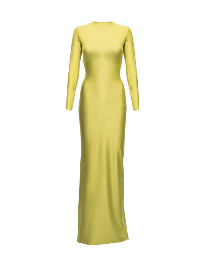 Yellow Sunset Mirage Beach Cover - Up Dress Ya Omri Luxury Swimwear